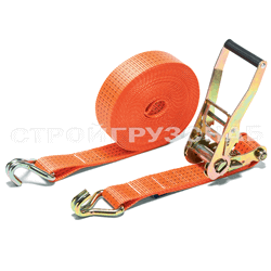 Стяжной ремень с крюками